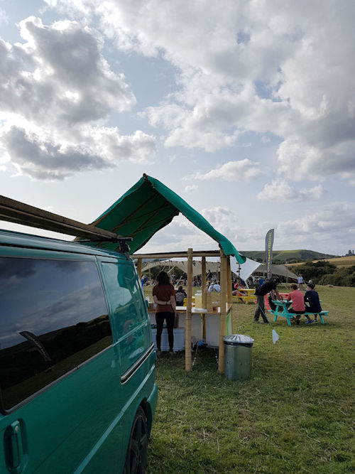 Love Trails Festival 2017 : View  from the van