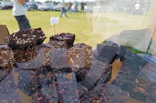 Amazing Cakesmiths' Cakes : Gluten Free Cocoa Orange at the Mendip Mower Racing Festival 2017