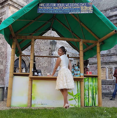 Milton Abbey Wedding Fare : Coffee for the Bride