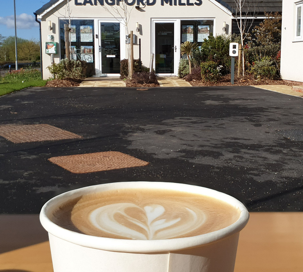 Barista Coffee for Show Home Opening Taunton Somerset 2023